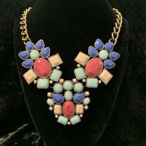 A Fabulous Colorful Statement Necklace